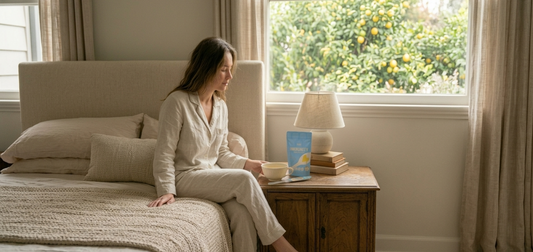 SANA VitaHoney Immunity honey spoon as part of 5-minute morning immune support routine