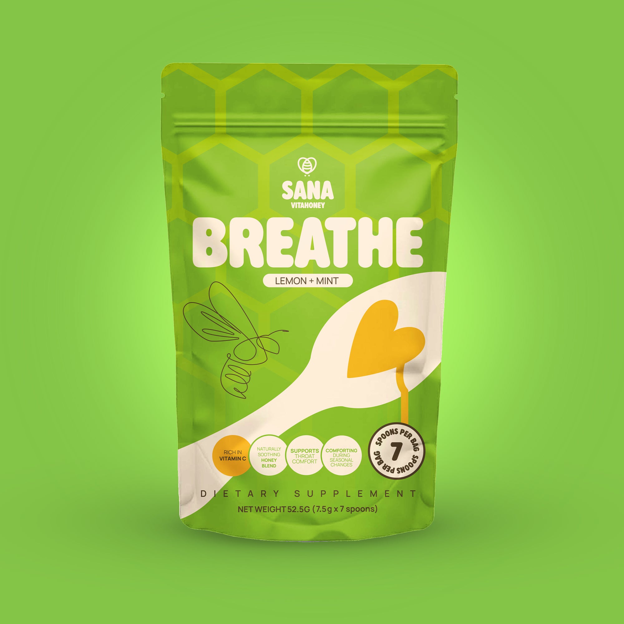 VitaHoney BREATHE Spoon