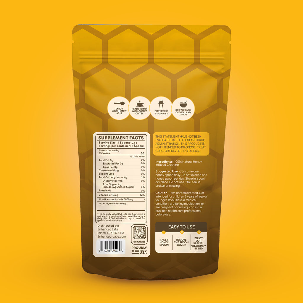 VitaHoney INFUSED CREATINE Spoon