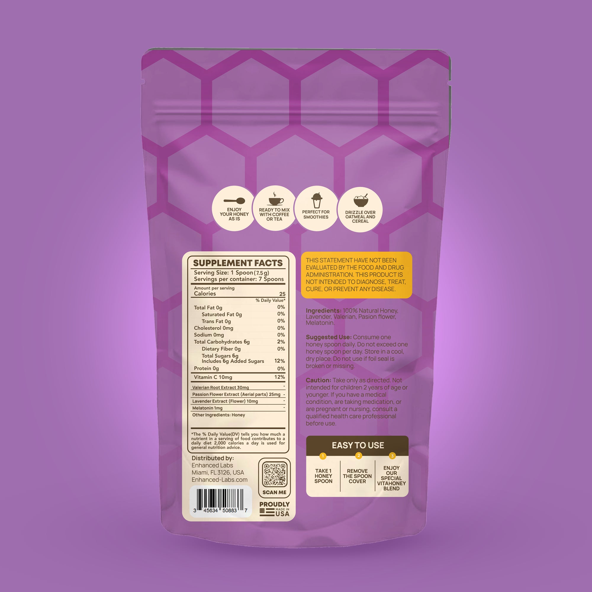 VitaHoney SLEEP WELL Spoon